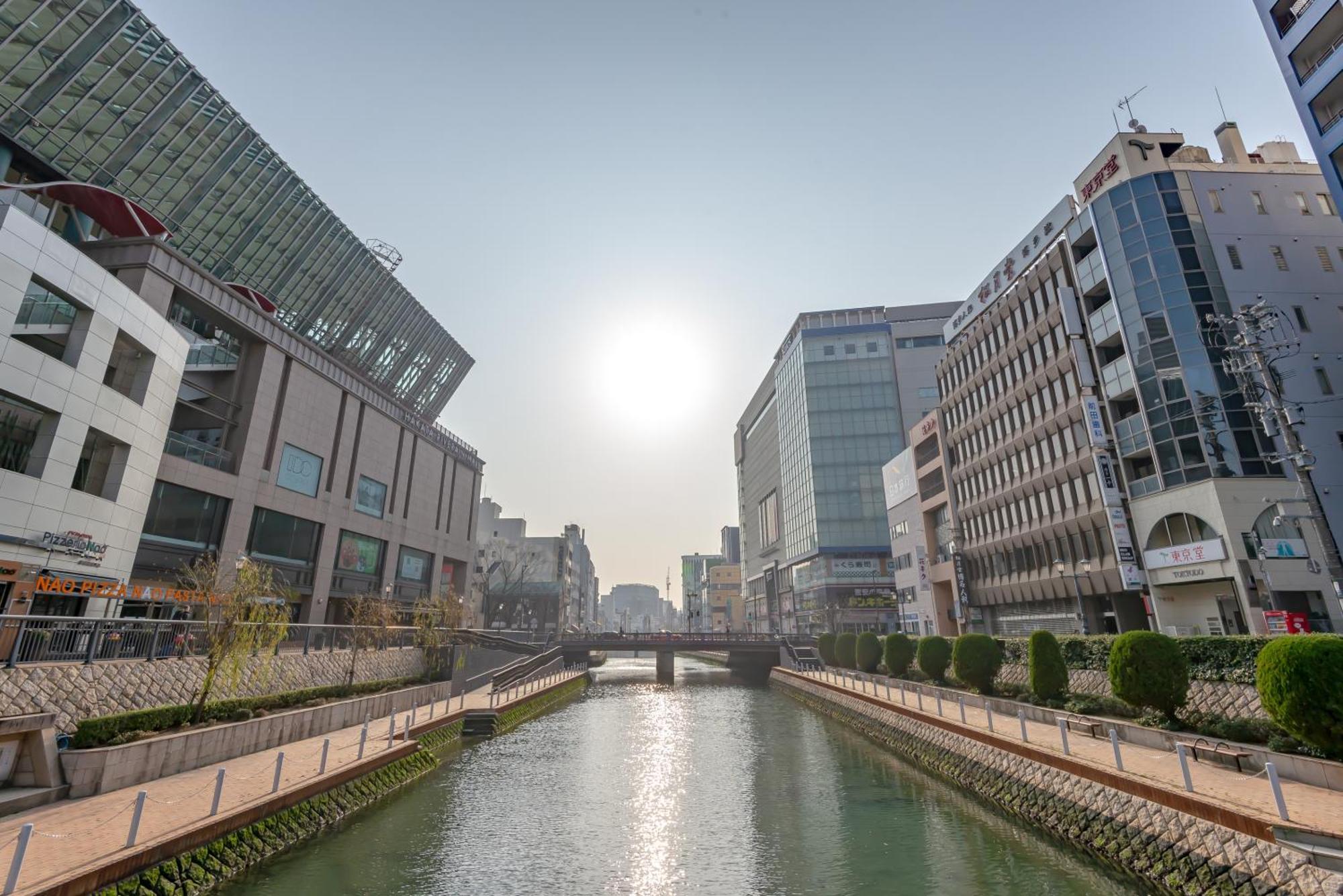 Hotel Okura Fukuoka Fukuoka  Exterior foto The Nakagawa River