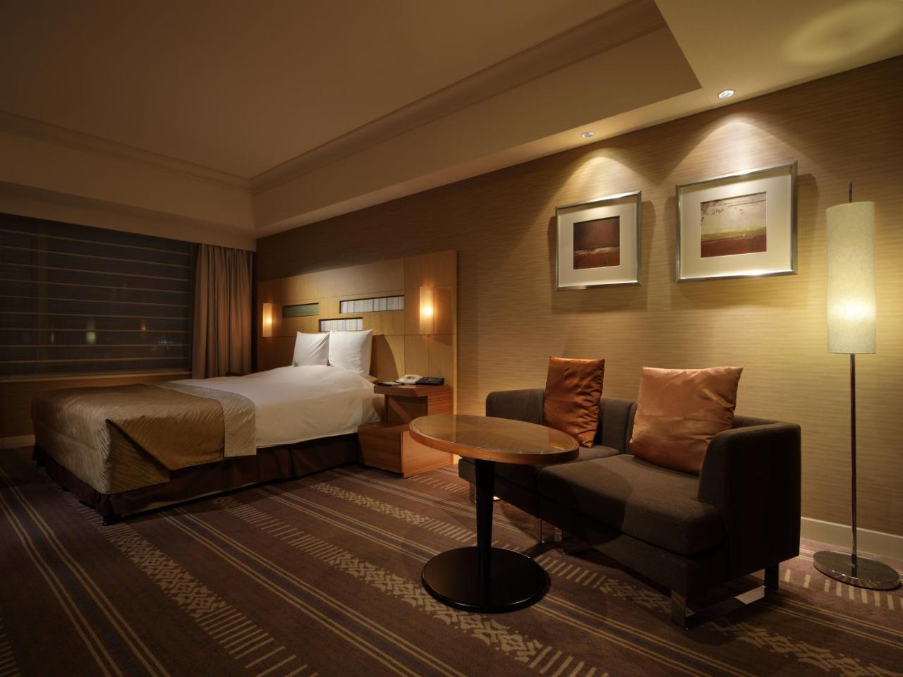 Hotel Okura Fukuoka Fukuoka  Exterior foto A room at the hotel