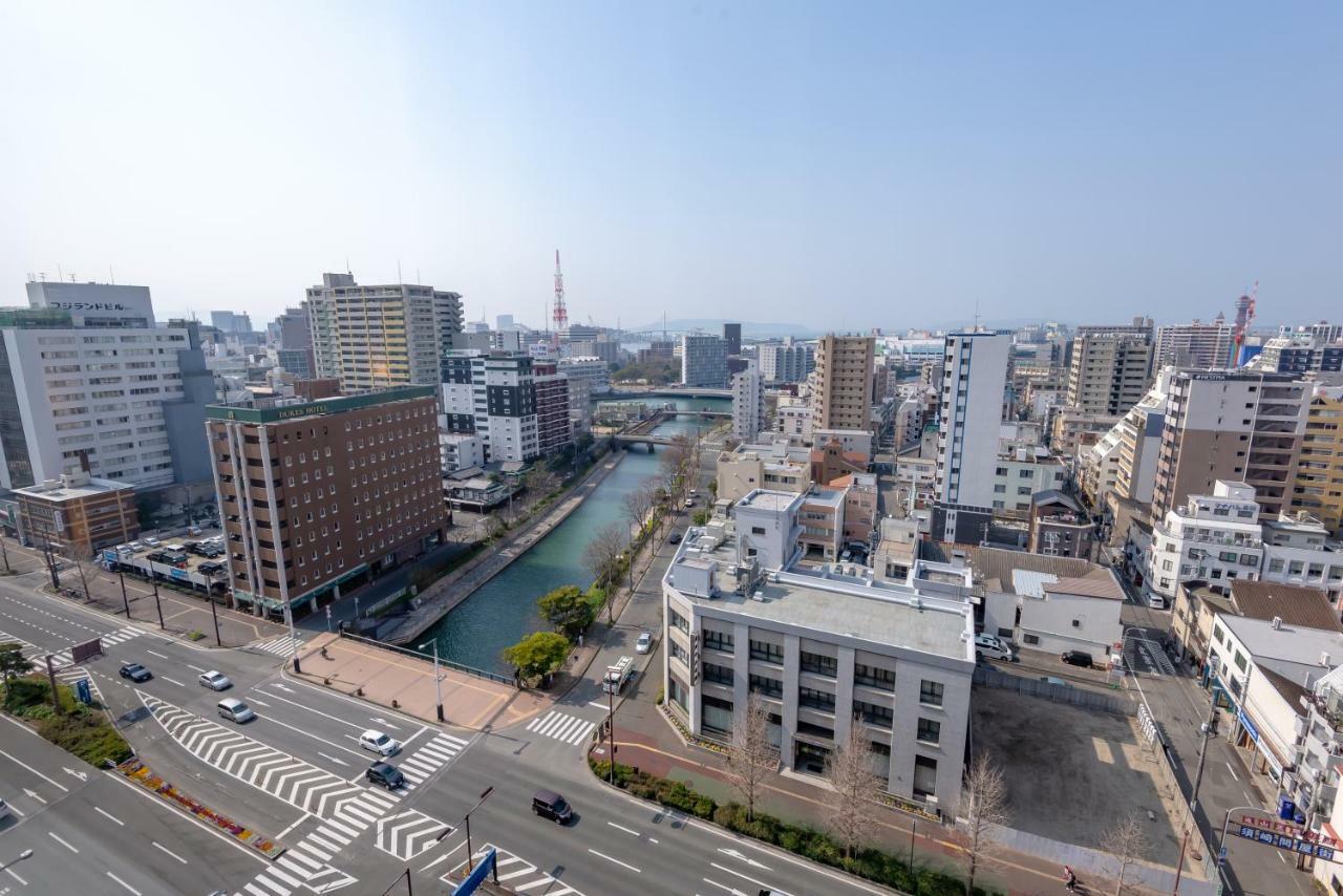 Hotel Okura Fukuoka Fukuoka  Exterior foto View of the river in Nagoya